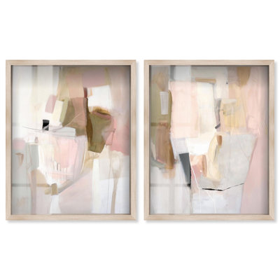 Ensemble de 2 boîtes-cadres Essence Harmony Beige and White Harmony