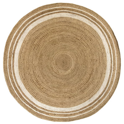 Leann Solid Colour Hand Woven Area Rug
