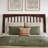 Ambie Low Profile Solid Wood Slatted Spindle Sleigh Bed-51407722-51407716