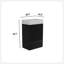 Meuble-lavabo moderne rayé de 20 po avec lavabo en céramique, armoire de salle de bain autoportante pour salle de bain moderne, KD-212912884
