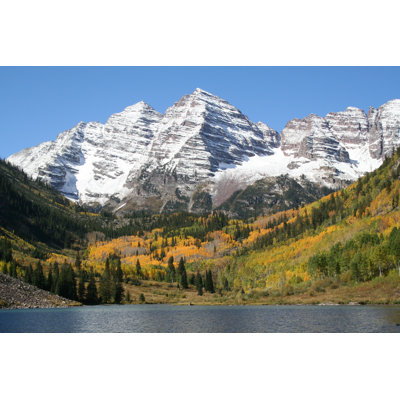 Maroon Bells, photographie sur toile tendue