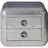 26'' W Metal Nightstand