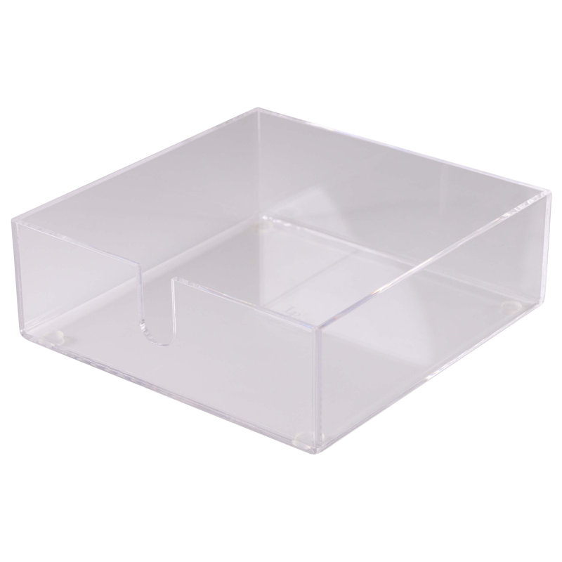 Clear Acrylic Freestanding Lunch Napkin Holder