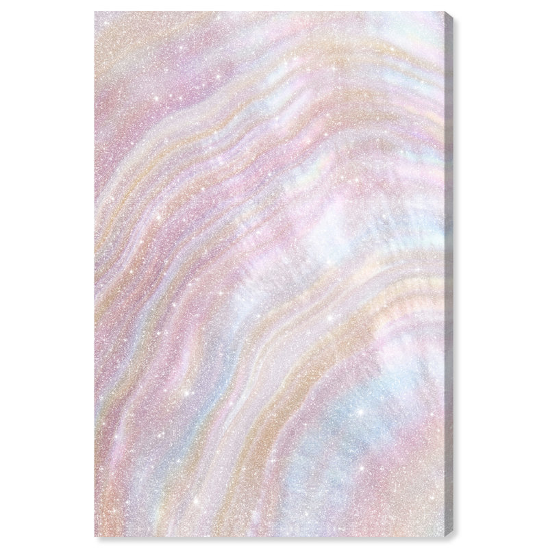 Blush Seashell Canvas Nautical & Beach Print by Oliver Gal, Black Frame, 10 x 15, 15"H x 10"W, Gallery Wrapped