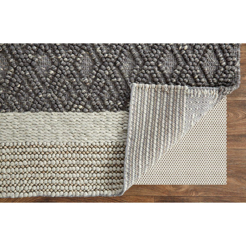 Tapis beige / brun en laine / coton noué à la main Actual, Rectangle 2 pi x 3 pi