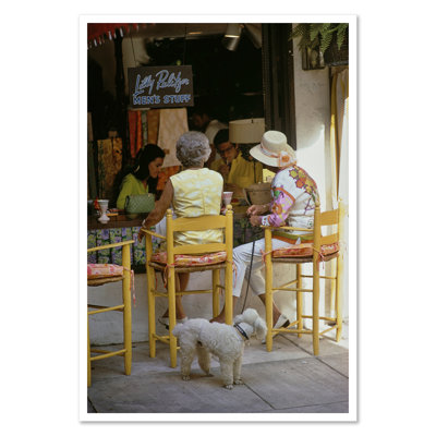 " Getty Images, "Palm Beach Shoppers", Slim Aarons, January 1, 1968 " by Slim Aarons Color Photography Print
