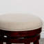 Tabouret 30 ", siège en cuir-65280746