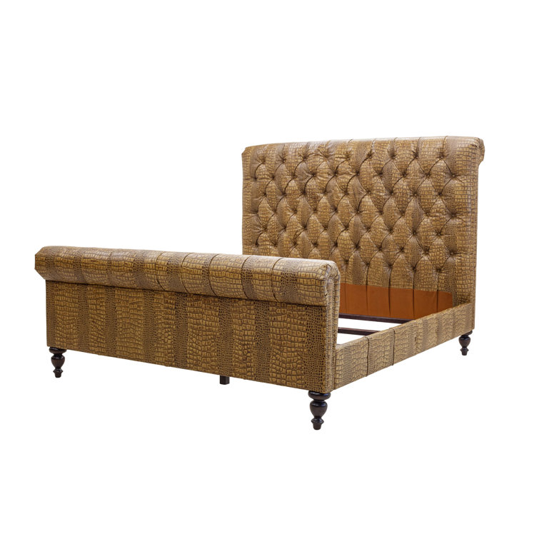 Leather Bed