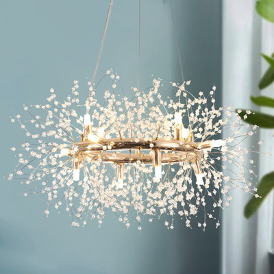 Lustre en cristal 12 lumières Hawraa