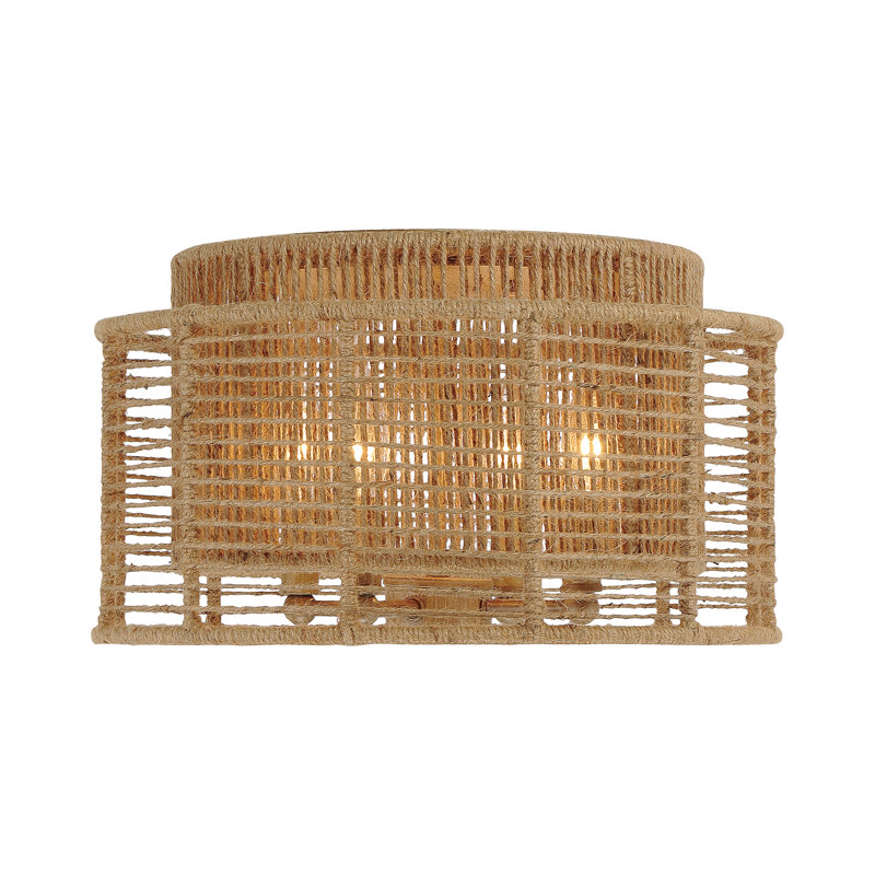 Jayna 4 Light Burnished Silver Ceiling Mount