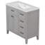 Armoire de salle de bain 36 po avec lavabo et tiroir 36 po-104313002