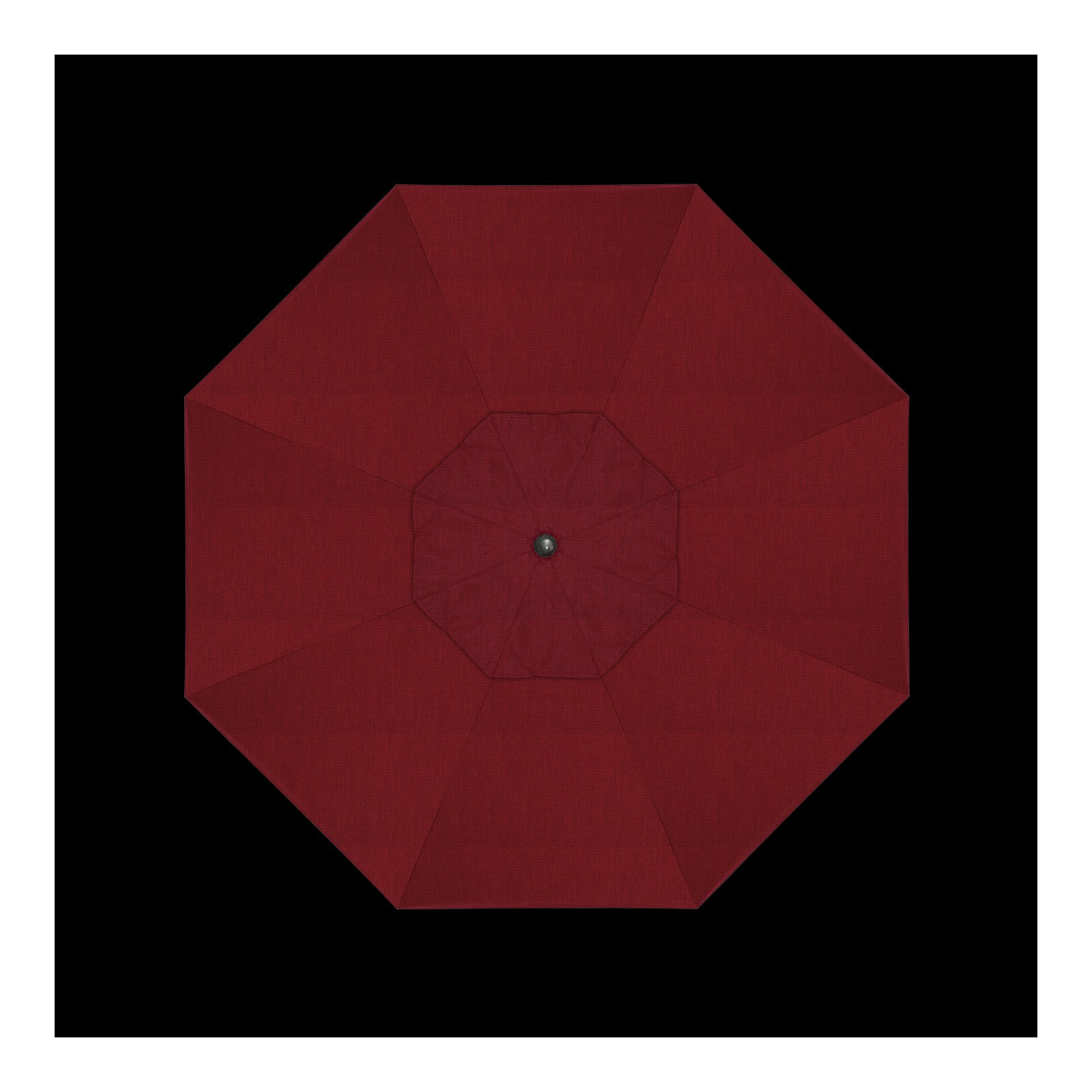 9' Market Sunbrella Umbrella, Spectrum Ruby Sunbrella® Plainweave