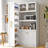 Multi-Layer Pull-Out Kitchen Storage Rack With 4 Doors-1244121267