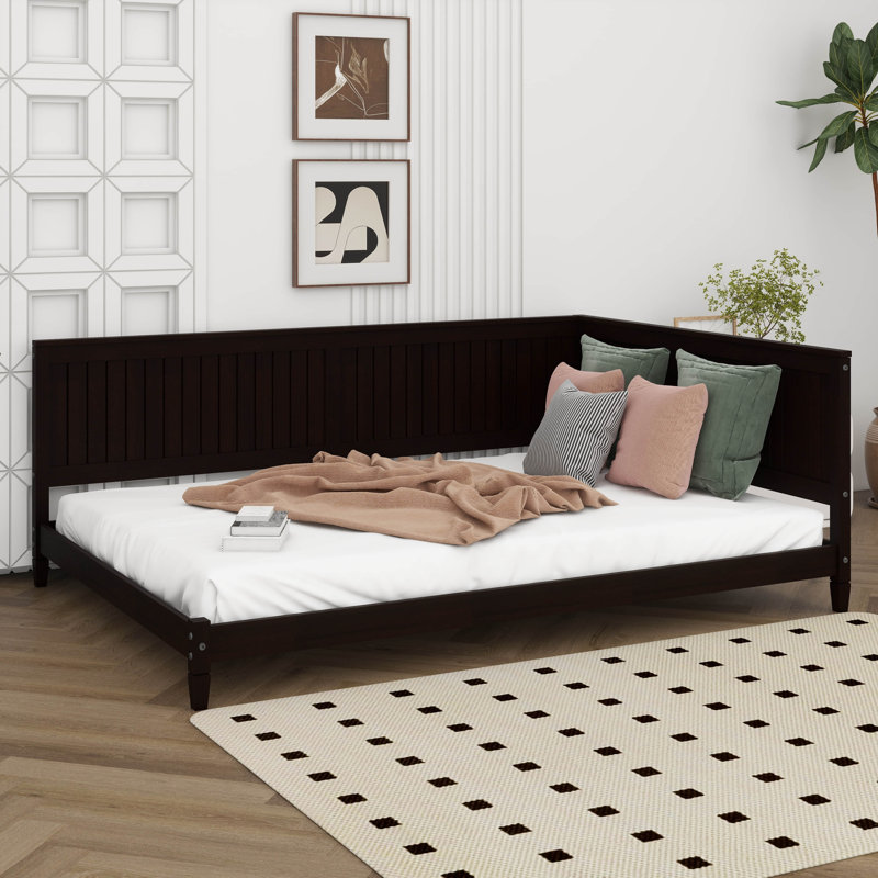 Lit de jour Ingus, Lit simple, Gris