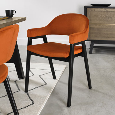 Upholstered Back Armchair