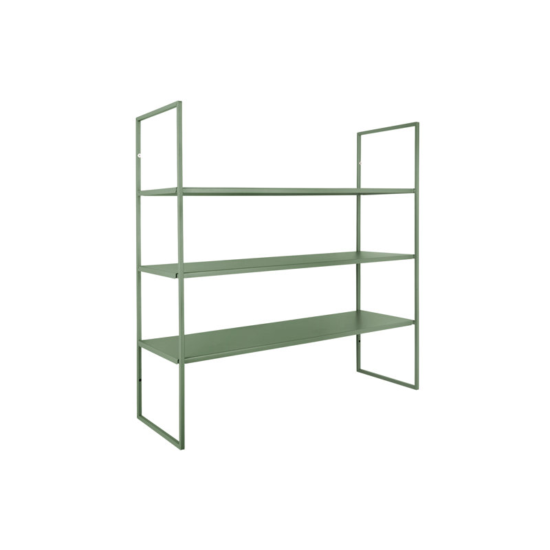 60cm W Metal Shelving Unit, Jungle Green