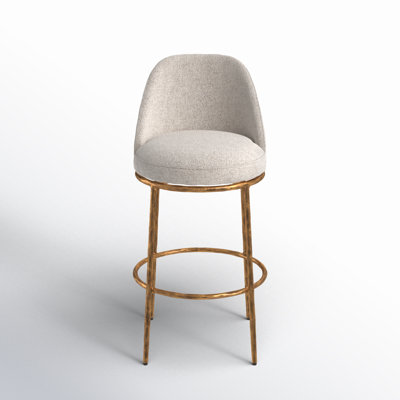 Crush Swivel Bar Stool by Joss & Main