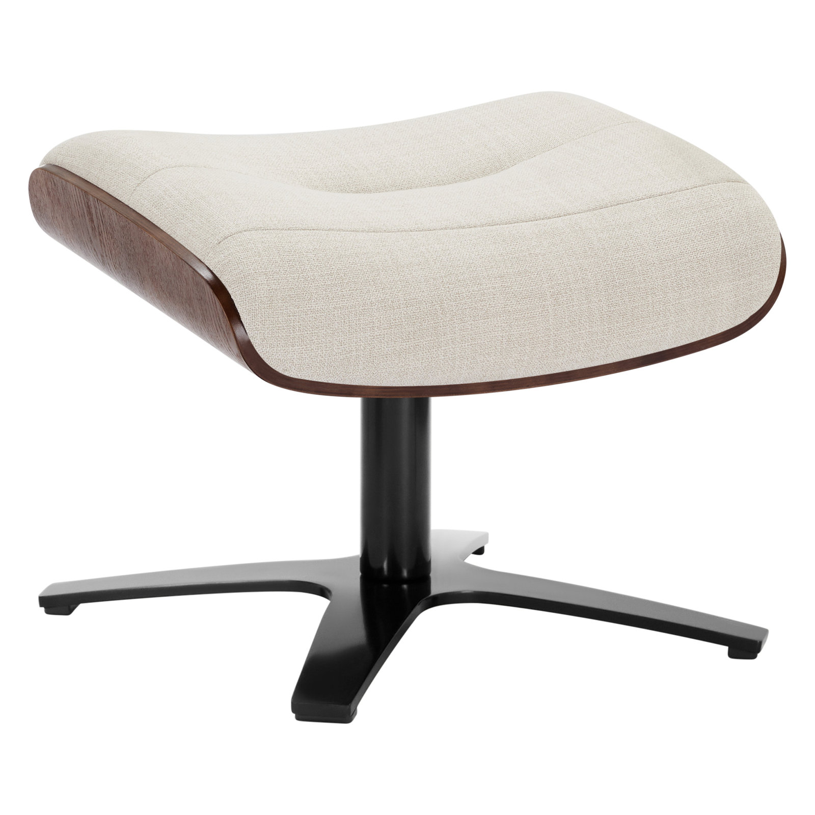 Dillon 20" Linen Upholstered Ottoman