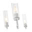 Lustre 6 lumières Esme Nickel brossé-123223103