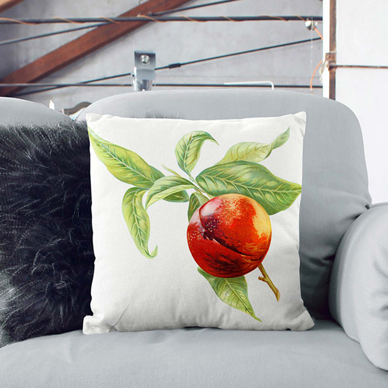 Square Throw Cushion, 40cm H x 40cm W x 15cm D