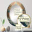 Jalus - Miroir mural moderne ovale-1449498210