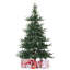 Sapin de Noël pré-éclairé 6 pi avec lumières et 678 branches pour décoration de fête