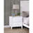 Helena Pearl White 2-Drawer Nightstand