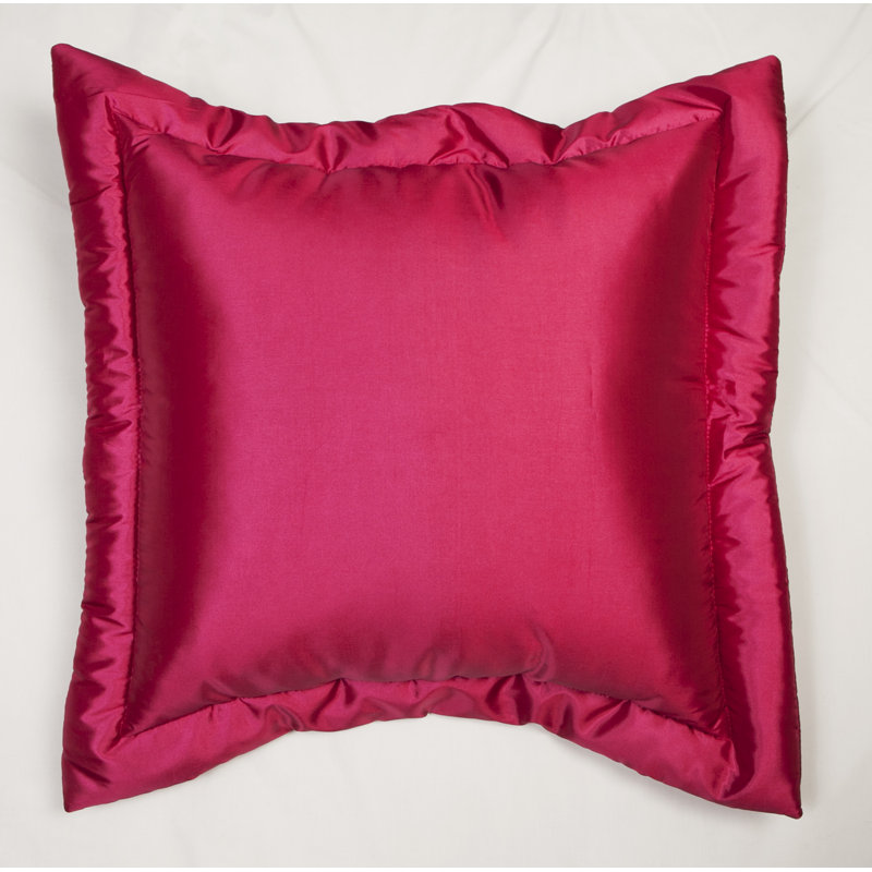 Botancial Glow Tangelo Polyester Fuchsia Euro Sham