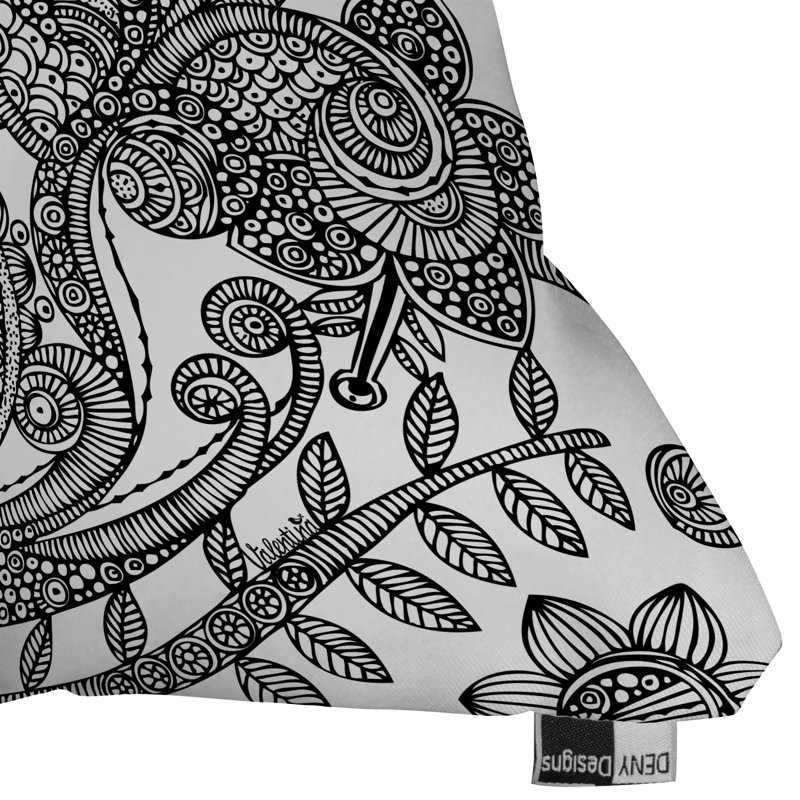 Coussin Bird, 16 po x 16 po