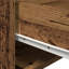 Wall-Mounted Bedside Cabinet, Veneer-1215779934