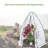 Greenhouse for Outsides, 54”x 54”x 71” Heavy Duty Green House Tent with Durable PE Cover, Garden Plant Protector with Zippered Door Mesh Window for Vegetables Flowers Fruits Herbs-128781435