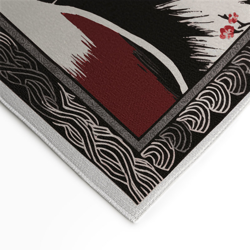 Sakura Dreams Indoor And Outdoor Area Rug, Rectangle 8' x 10'