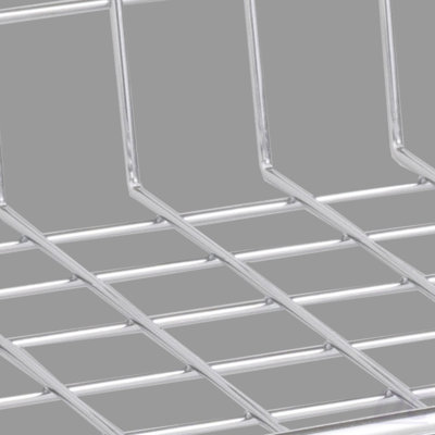 3-Tier Utility Cart Rolling Cart On Wheels 30"X18"X32.4" 661 LBS 6 Hooks