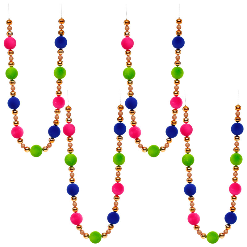 Bright Ball Garland, 6 Feet