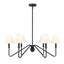 Lustre classique / traditionnel à 6 lumières à intensité variable Kahraman-340927952