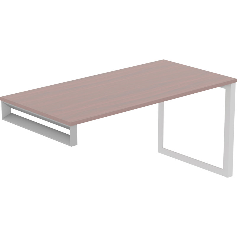 Pied de bureau H 5,5 po x l 23,25 po x P 0,5 po