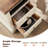 Farideh Wood 2 - Drawers Nightstand, Rustic End Table With Charging Station-18594273