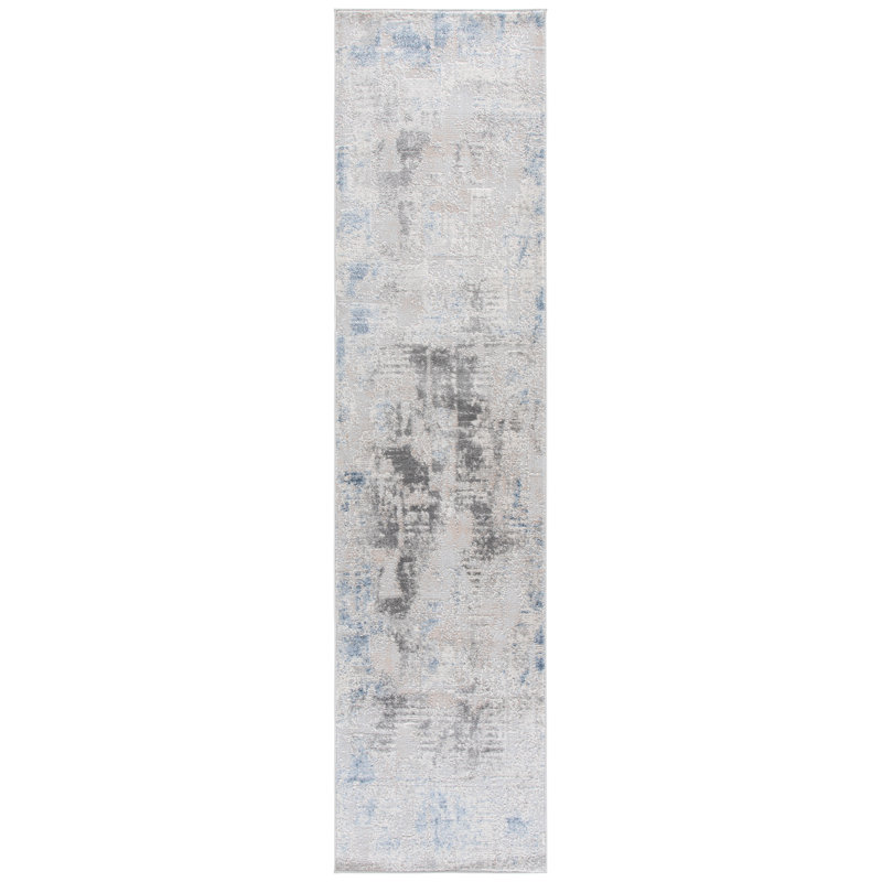 Palma 368 Performance Abstract Rug, 2'-2" X 9'-0" Runner