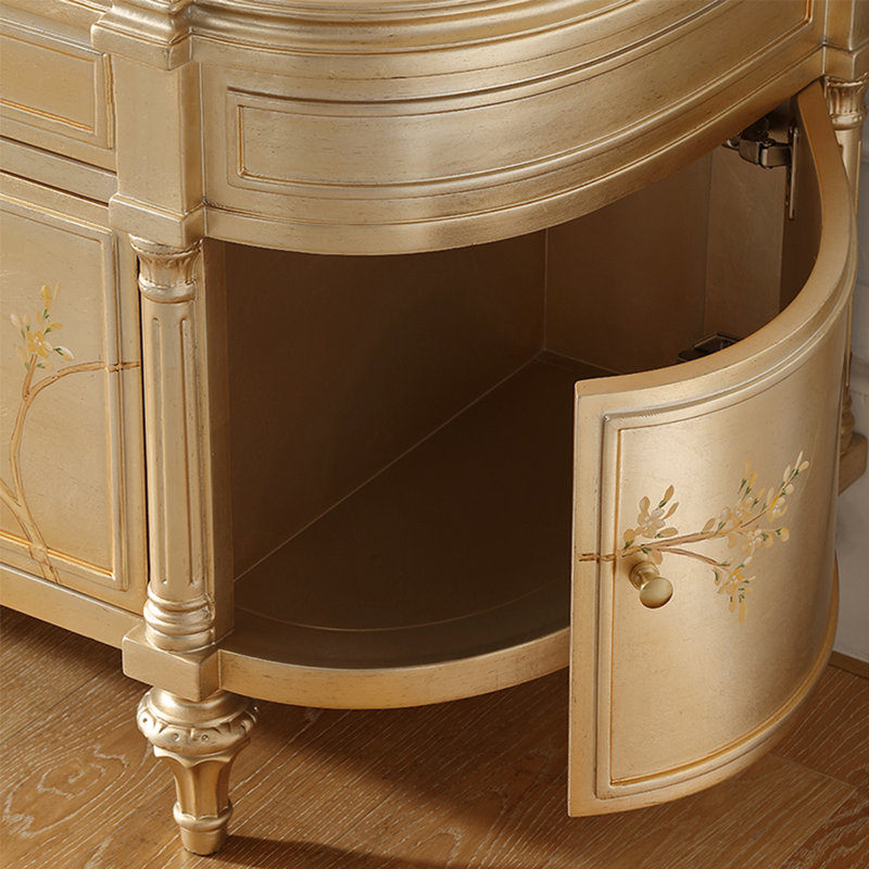Meuble télé style français de luxe léger