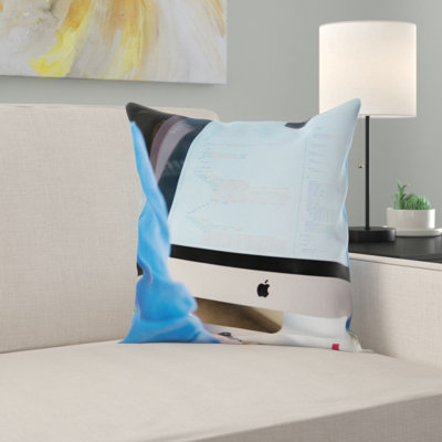 Screen Throw Pillow