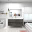 Ensemble de meuble-lavabo mural simple 60 po Antheny-1786824344