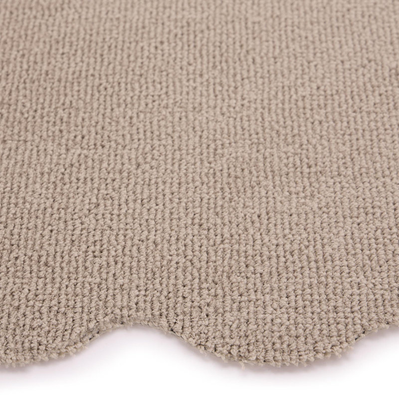 My Mat Soft Bathroom Scallop bath mat, Beige