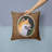Shiba Inu Outdoor Reversible Throw Pillow