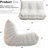 Bean Bag Chair, Fireside Chair, Large Bean Bag Chair For Adults, Bean Bag Chairs For Teens With High-Resilience Foam, Non-Slip Base Floor Lounge Sofa,Living Room (Single)-114775572-126181498