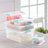 Sterilite Plastic Stackable Storage Bin w/Clear Latch Lid-99476633-99476627