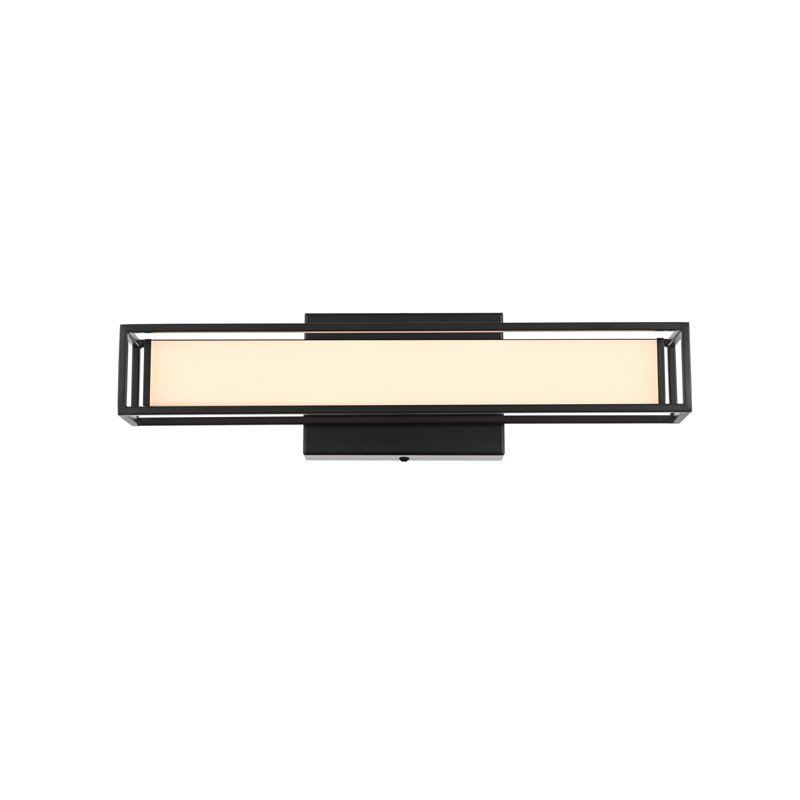 Melva 16 inch LED Wall Sconce , Black