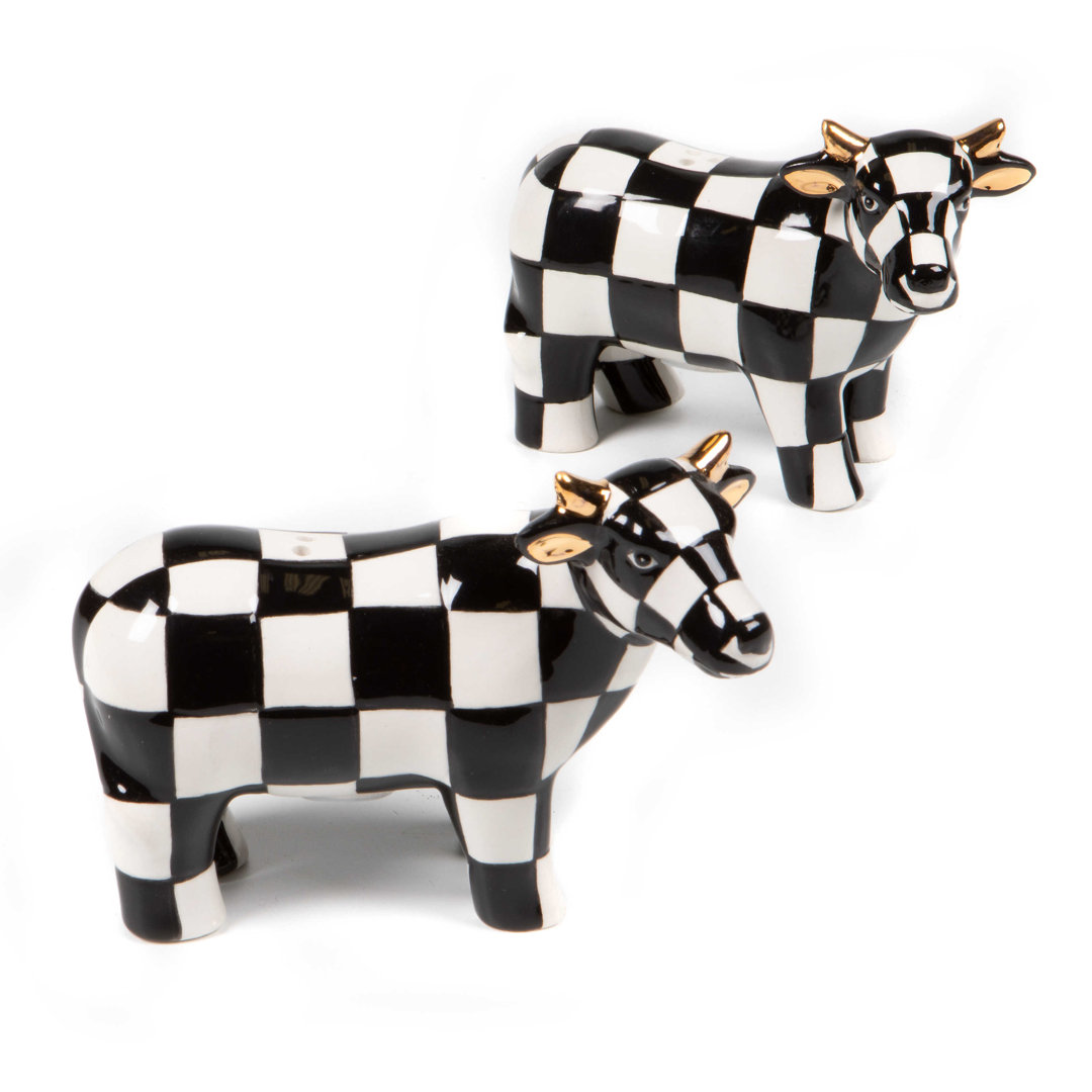 Cow Salt & Pepper (Set of 2) MacKenzie-Childs