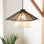 Luminaire suspendu conique à 1 lumière Lulani