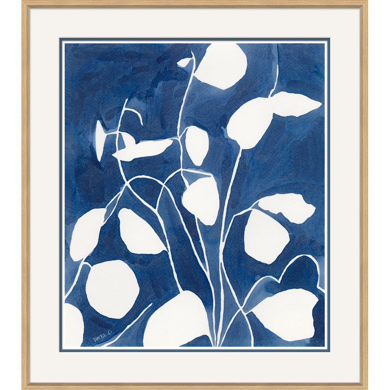 Indigo Plant Giclee Print by Susan Hable