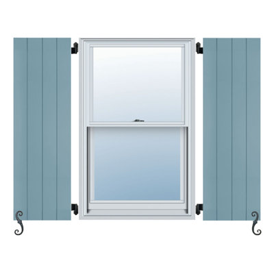 Atlantic Classic No Battens Board & Batten Shutters